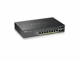 ZYXEL GS2220-10HP - 8 PORT MANAGED GIGABIT POE+ SWITCH  + 1YR NEBULA PRO