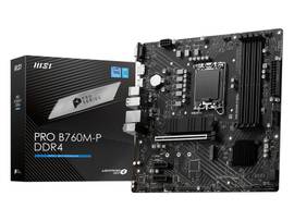 MSI PRO B760M-P DDR4 MATX MOTHERBOARD