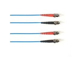 1m (3.2FT) STST BL OM1 MM Fiber Patch Cable INDR Zip OFNP