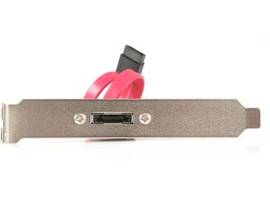 1 PORT SATA TO ESATA SLOT PLATE BRACKET