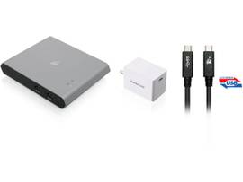 IOGEAR 2-PRT USB-C KVM W/POWER KIT