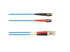 BLACK BOX CORP 50 MM FO PATCH CABLE DUPLX, PLENUM, BLUE, STLC