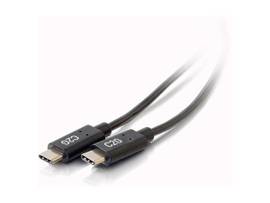 C2G 6FT USB C MALE TO C MALE 2.0 3A