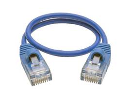 TRIPP LITE CAT5E 350 SNAGLESS SLIM UTP BLUE 1 FT.