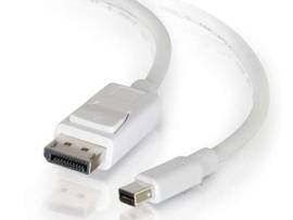 C2G 10FT MINI DISPLAYPORT O DP CAB;E WH
