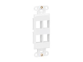 TRIPP LITE CENTER PLATE INSERT VERTICAL 4-PORT