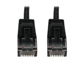 TRIPPLITE CAT6 CABLE SNAGLESS SLIM M/M BLACK 6IN