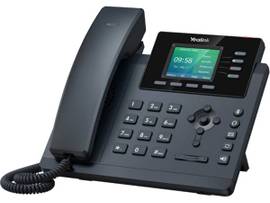 SIP-T34W,  SIP telephone, 2 x Gigabit Ethernet, 4 x line keys, 2.4 inch colour b