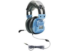 VCOM DELUXE HEADSET WITH GOOSENECK MIC AND IN-LINE VOLUME CONTROL PLUS TRRS PLUG