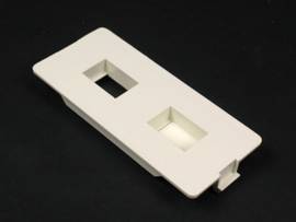 LEGRAND-WIREMOLD NM FLUSH FACEPLATE 5500 FOG WHT (PKG OF 10)