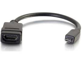C2G MICRO HDMI M TO HDMI F DONGLE