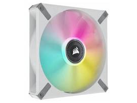 CORSAIR ML140 RGB ELITE WHT FAN SGL PK
