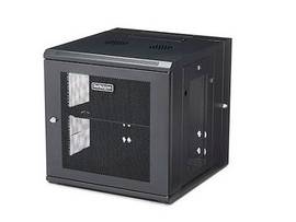 STARTECH WALL-MOUNT SERVER RACK FOR RACKMOUNT EQUIPMENT - FLEXIBLE DATA RACK FEATURES A HINGED DESIGN W/EASY ACCESS TO THE DEVICES - 4 POST 12U WALL-M