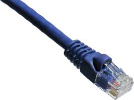 AXIOM 100FT CAT6A 650MHZ PATCH CABLE MOLDED BOOT (PURPLE)