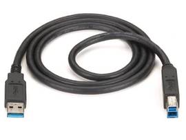 BLACK BOX CORP USB 3.0 CABLE TYPE A MALE TO TYPE B MALE