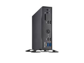 SHUTTLE DS10U3 SYSTEM - 1.3 LITER FANLESS THIN-CLIENT PC/MEDIA PLAYER, WHISKEY LAKE CELERON 4205U, MAX 64GB DDR4 SODIMM | 4GB, 128GB SSD, WIN 10 IOT