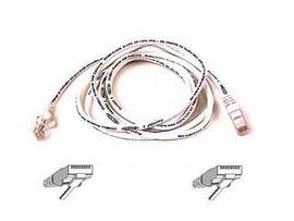 BELKIN CAT5E,UTP,RJ45M/M,15 WHT,PATCH,SNAGLESS