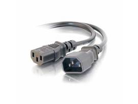 C2G 6ft 18 AWG Computer Power Extension Cord