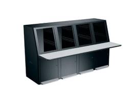 MILESTONE CNSL FURNITURE 4BY CONFIG QCOOL CONS BK
