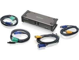 IOGEAR SWTCH 2P DUAL VIEW KVM