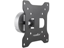 ROCSTOR ERGOREACH ED5 PIVOTING ALUMINUM WALL MOUNT MONITOR TV ARM - SUPPORTS UP TO 34 - VESA 50X50, 75X75, 100X100 MOUNT - TILT/ SWIVEL - SILVER