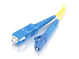 LEGRAND-ORTRONICS C2G 7M LC-SC 9/125 OS1 SM FIBER-YELLOW