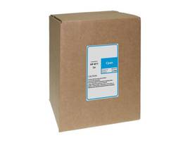 CLOVER WF NON-OEM NEW CYAN WIDE FORMAT INK BAG FOR HP 871 (G0Y79D)