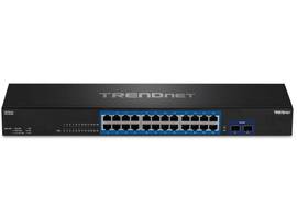 TRENDNET 24-PORT GIGABIT SWITCH WITH 2X 10G SFP+SLOTS