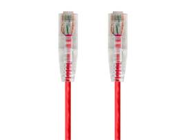 MONOPRICE SLIMRUN CAT6 UTP CABLE-7FT RED