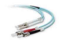 BELKIN MLTMODE AQUA CBL LC/ST 50/125 10GB 3MTRS