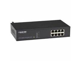 BLACK BOX CORP 1001000 RJ 45 UNMANAGED GIGAB LGB408A-R2