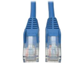 TRIPP LITE CABLE CAT5E 350MHZ SNAGLESS PATCH  BLU 3