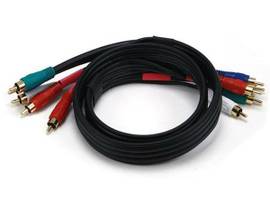 MONOPRICE 3FT 22AWG 5-RCA COMPONENT VIDEO/AUDIO CO