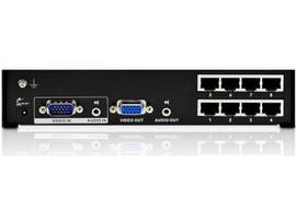 8-PORT CAT5 VGA/AUDIO SPLITTER