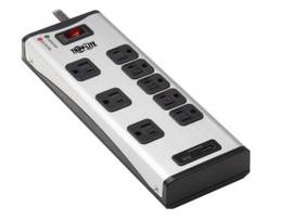 TRIPP LITE SURGE PROTECTOR 8-OUTLET USB-A AND USB C