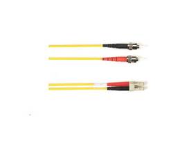 BLACK BOX CORP SM FO PATCH CABLE DUPLX, PLENUM, YL, STLC