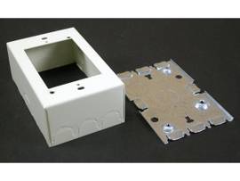 LEGRAND-WIREMOLD STL DEVICE BOX WHITE