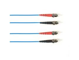8m (26.3FT) STST BL OM1 MM Fiber Patch Cable INDR Zip OFNP