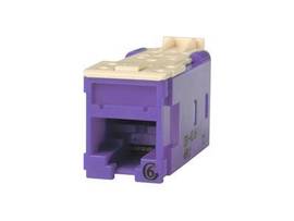 LEGRAND-ORTRONICS HDJACK,CAT6,CLARITY,T568A/B,PRPL