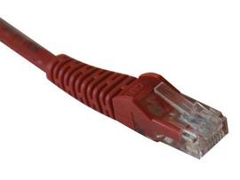 TRIPP LITE 3FT/CAT5 350MHZ SNAGLESS RJ45 RED 3