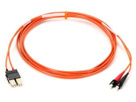 BLACK BOX CORP TERM. F/O CABLE ST-SC/ DPLX/RISER/10M/ORANGE
