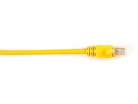 CAT6 250-MHz Molded Snagless Patch Cable UTP CM PVC YL 1FT