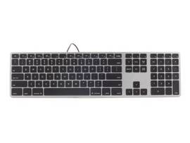 RGB BACKLIT WIRED ALUMINUM KEYBOARD FOR MAC - SILVER