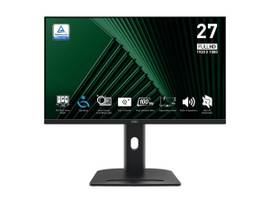 MSI PRO MP275PG 27-INCH IPS 1920 X 1080 (FHD) COMPUTER MONITOR, 100HZ, FREE-SYNCH, HDMI, VGA PORT, VESA MOUNTABLE, TILT, TILT, HEIGHT ADJUSTABLE,