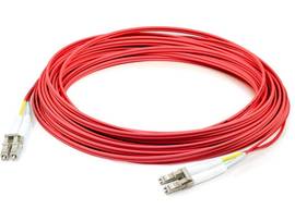 ADD-ON 5M LC M/M OM2 RED FIBER PLENUM PATCH CBL