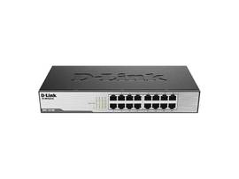 D-LINK 16-PORT 10/100 UNMANAGED DESKTOP/RACKMOUNT SWITCH