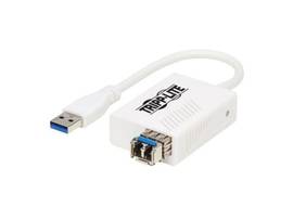 TRIPP LITE USB MMF FIBER TRANSCEIVER GBE ADAPTER LC