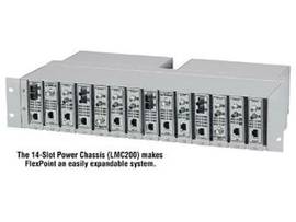 BLACK BOX CORP INT 14-SLOT POWER CHASSIS, SINGLE LMC200