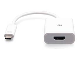 C2G USB C TO HDMI ADAPTER - WHITE