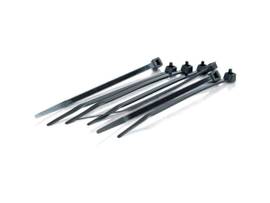 C2G 7.5 BLK CBL TIES 100 PK